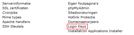 Login Keys