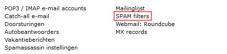 Spamfilters